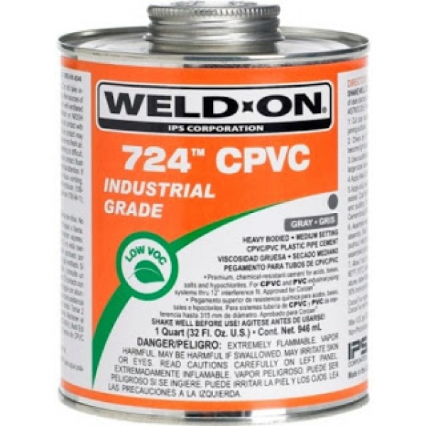 Ứng dụng keo dán ống CPVC Weld-On 724